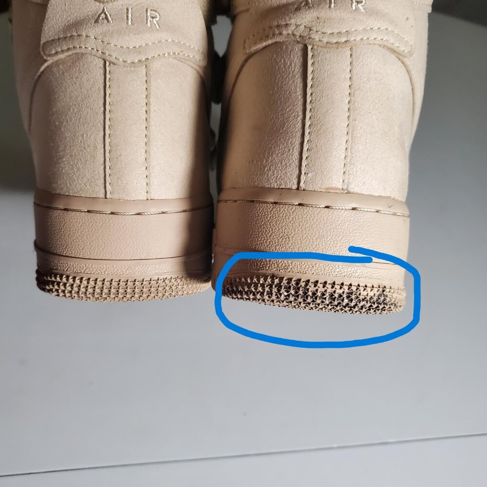 Nike Air Force 1 x Billie Eilish Mushroom - Size 10 mens- shipping incl - Picture 7 of 16